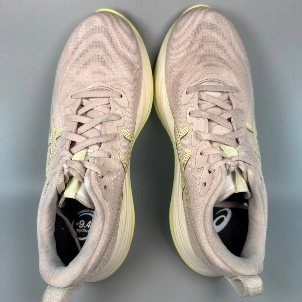 Asics Gel Cumulus 27 Womens 7.5 7 1/2 Running Shoes Beige White Trainer Sneakers - Picture 6 of 16